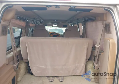 2001 Ford Econoline E150 Van из США, поврежденный, VIN 1FDRE14WT11B7694